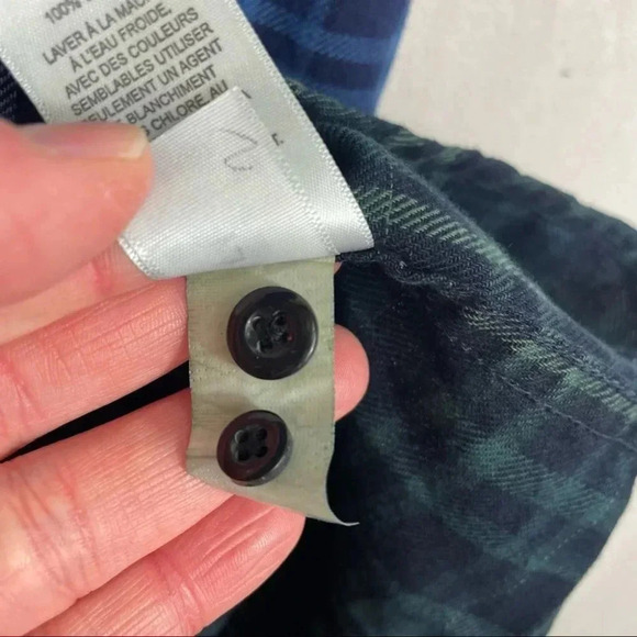 BP Ombre Flannel Button Up Shirt - Picture 11 of 14